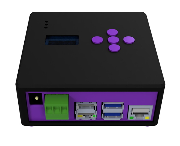 PoleFX Player, rear