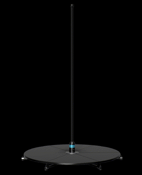 Portable LED Dance Pole — One Piece