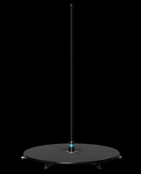 Portable LED Dance Pole — Two Piece